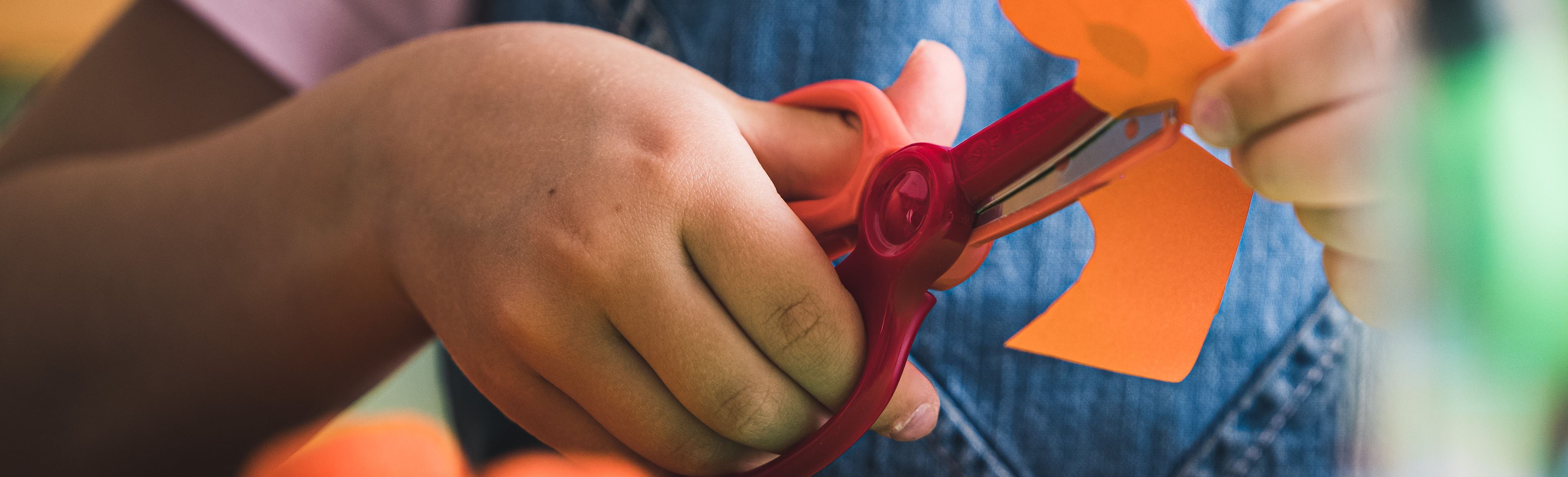 Fiskars 5 Kids Scissors - Blunt Tip - New SoftGrip (2 pattern & 4