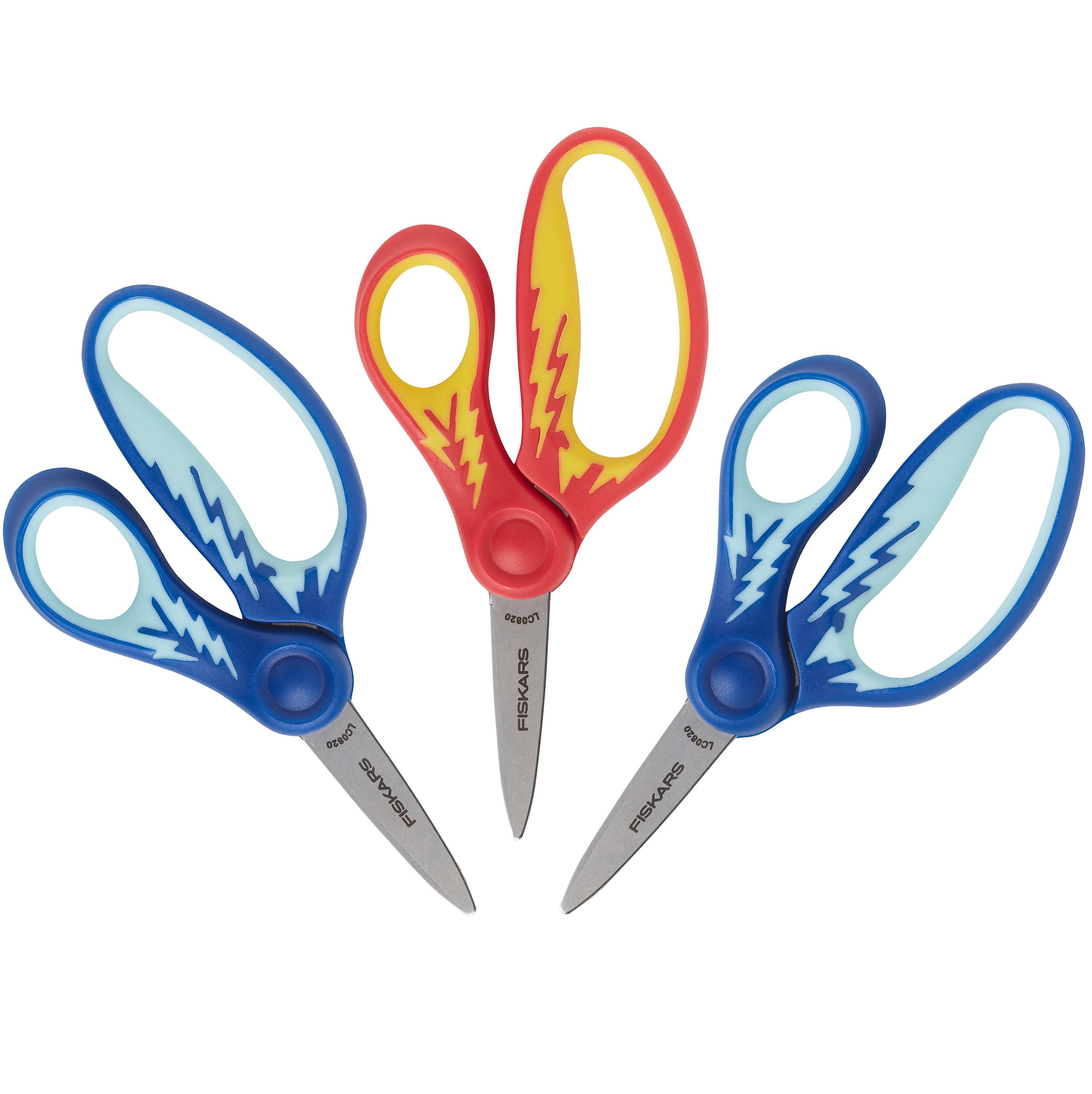 Fiskars® 94307097 Pointed-Tip Kids Scissors, Assorted Bright Colors, 5 –  Toolbox Supply