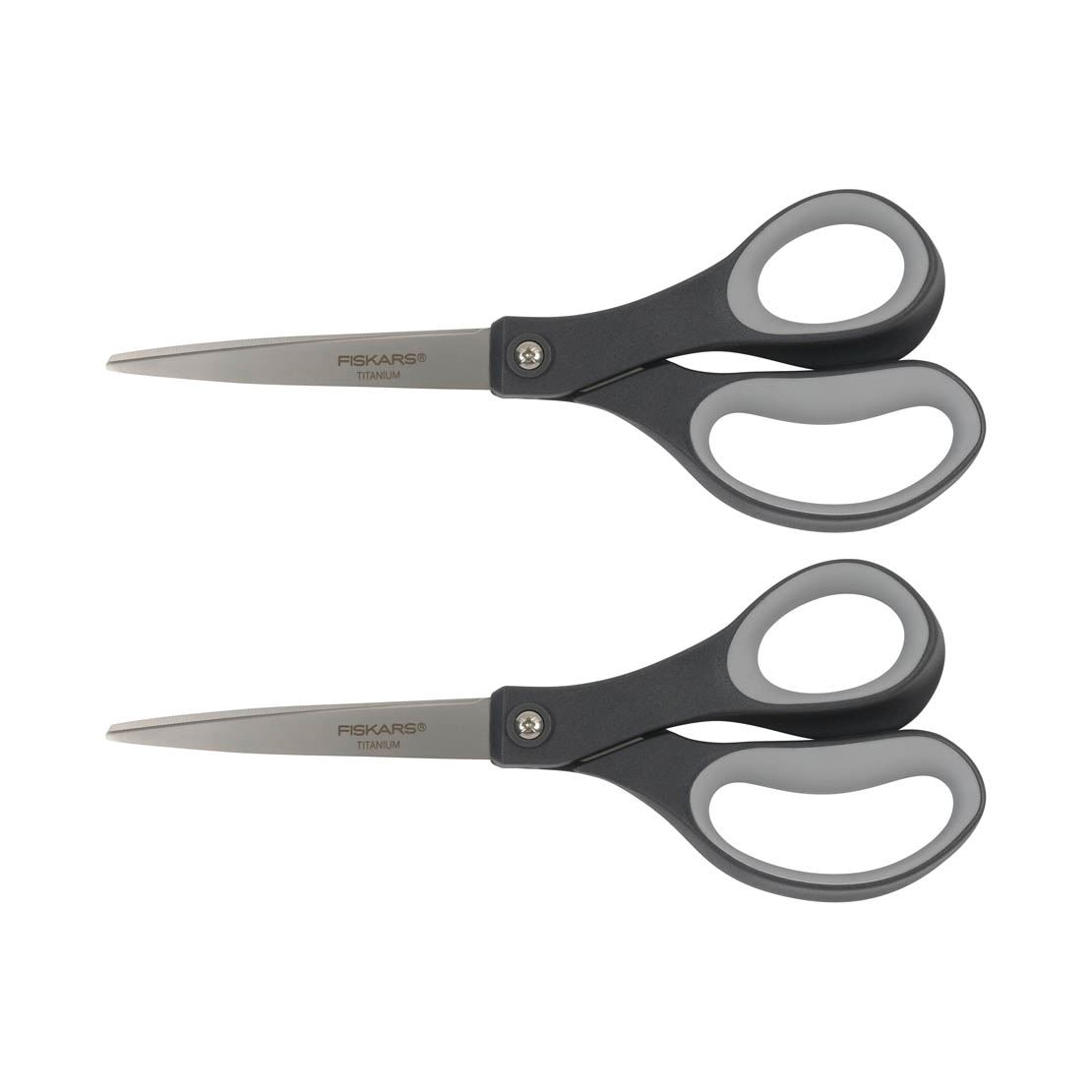 Fiskars Scissors - Stainless Steel - Black - 2 / Pack